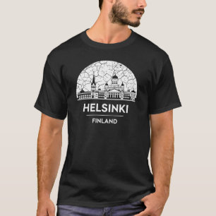 Helsinki Stadt Finnland T-Shirt