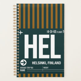 Helsinki - Travel Planner 2026 Planer