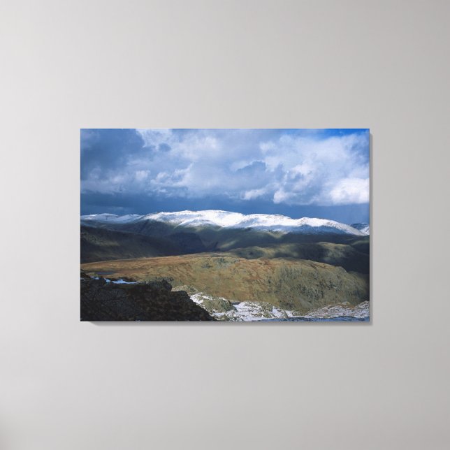 Helvellyn England Holiday Card Leinwanddruck (Vorderseite)