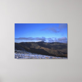 Helvellyn Winter Holiday Card Leinwanddruck
