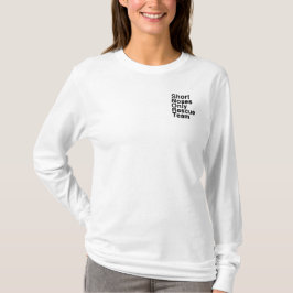 Helvetica lange Hülse des SNORT T-Shirt