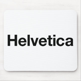 Helvetica Mousepad