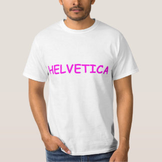 Helvetica ohne M.Ü. T-Shirt