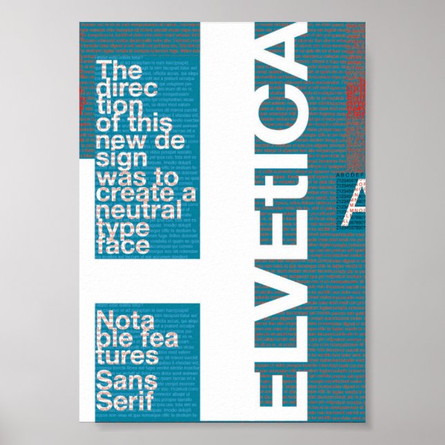 Helvetica Poster (Vorne)
