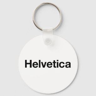 Helvetica Schlüsselanhänger
