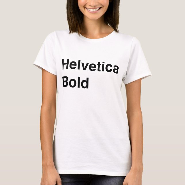Helveticamutiges T-Shirt (Vorderseite)