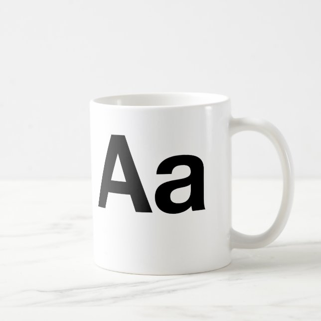 HelveticaOm Kaffeetasse (Rechts)