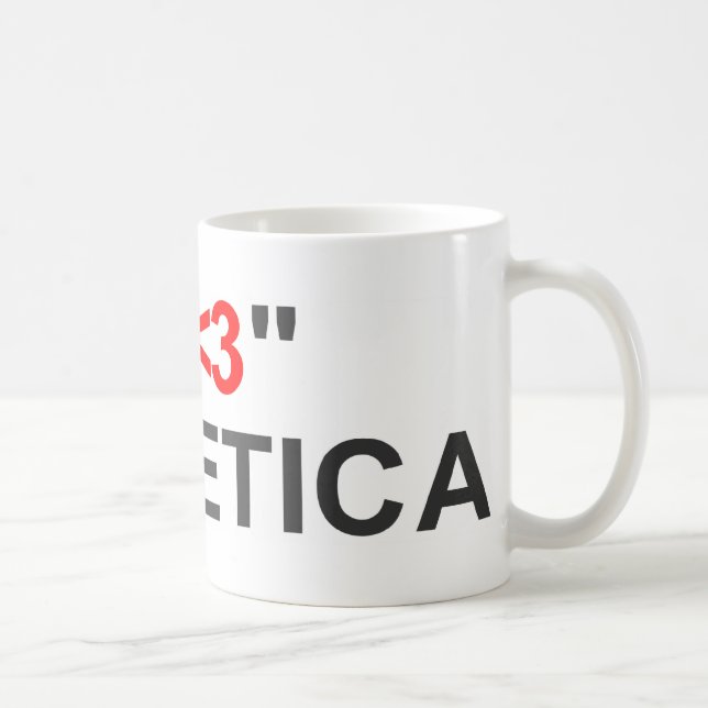 HELVETICATasse I "<3" Kaffeetasse (Rechts)
