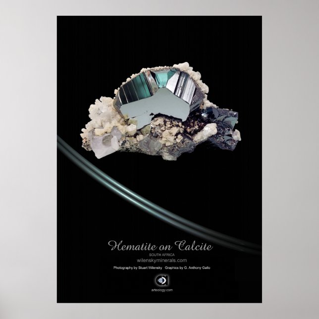 HEMATITE CALCITE POSTER (Vorne)