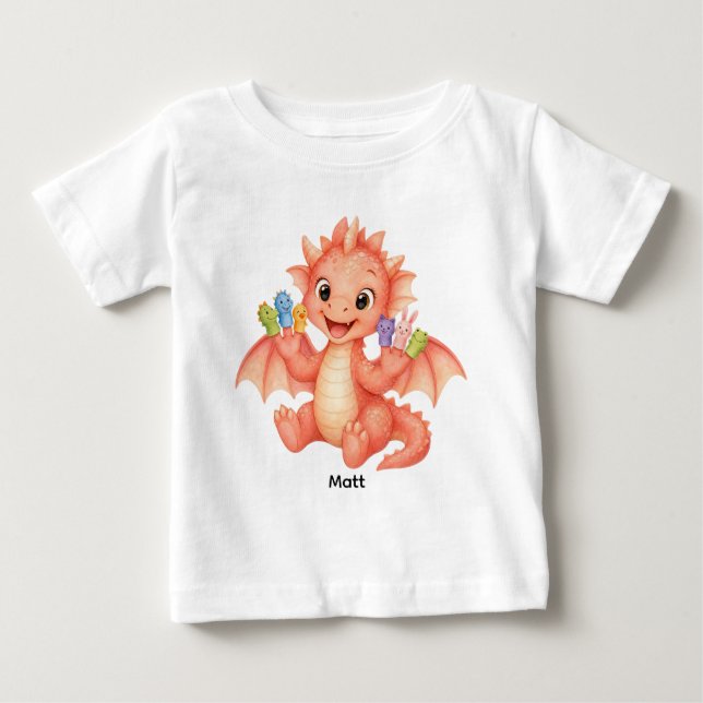 Hemd Baby T-shirt (Vorderseite)
