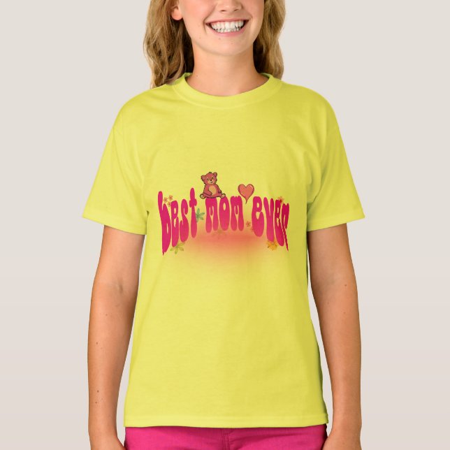 Hemd für Kinder - Geschenkidee für Mutter T-Shirt (Vorderseite)