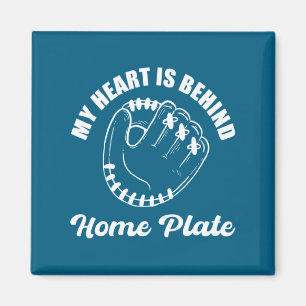 Hemd hinter der Home Plate Baseball-Trainer Magnet