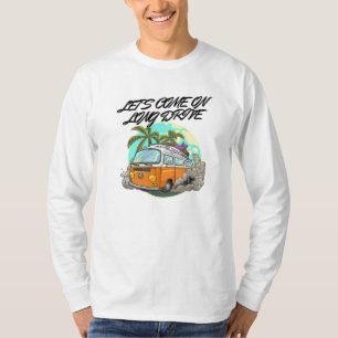 Hemd-/Hoodies-Design-Van auf langen Laufwerken T-Shirt