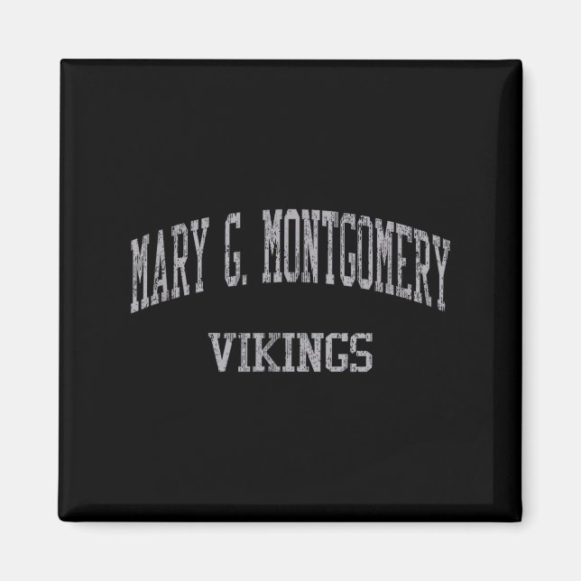 Hemd Mary G Montgomery High School Magnet (Vorne)