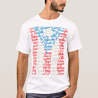 Hemd mit den Städten T-Shirt