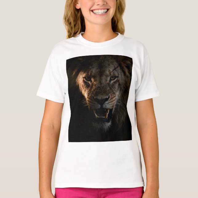 Hemd mit einem Löwen T-Shirt (Vorderseite)