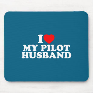 Hemd Pilot Ehemann Mousepad