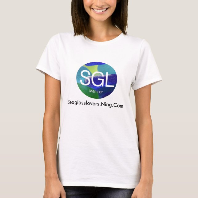 Hemd, Seaglasslovers.Ning.Com T-Shirt (Vorderseite)