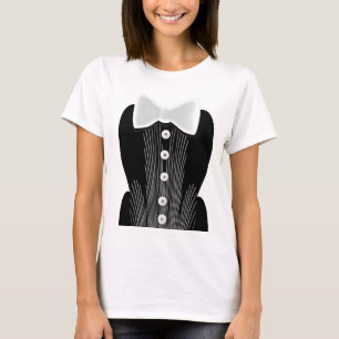 Hemd T-Shirts Niedlich Formal Fliege