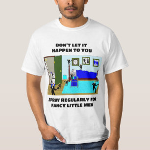 Hemd über beste Kontrolle T-Shirt