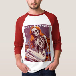 Hemden, Deckel, lange Ärmel, Schädel T-Shirt