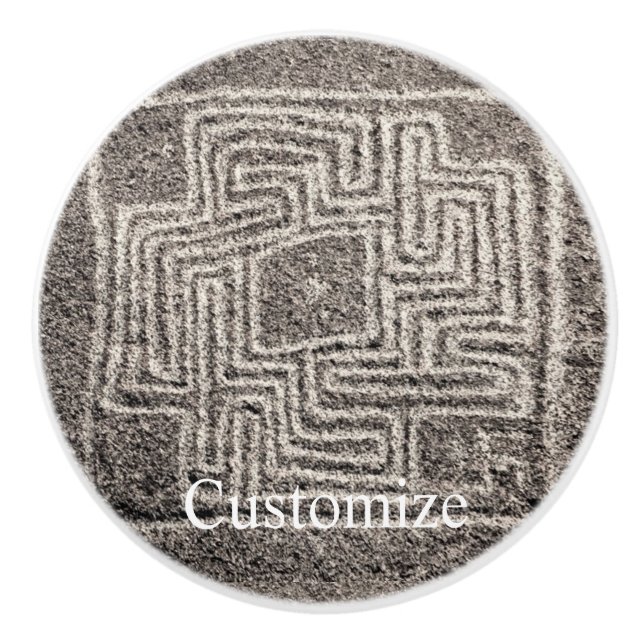 Hemet Maze Stone Thunder_Cove Keramikknauf (Vorderseite)