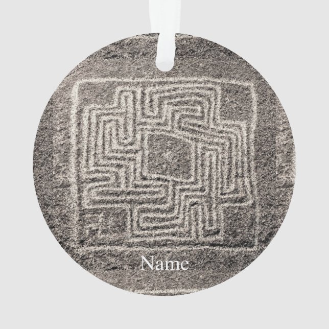 Hemet Maze Stone Thunder_Cove Ornament (Rückseite)
