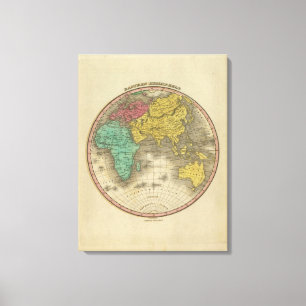 Hemisphäre 5 leinwanddruck