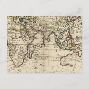 Hemisphäre 7 postkarte