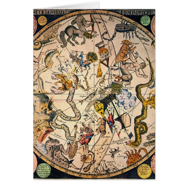 Hémisphères Celestial, 1790 (Devant)