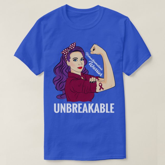 Hemochromatose Bewusstsein Seltene Erkrankung Krie T-Shirt (Design vorne)