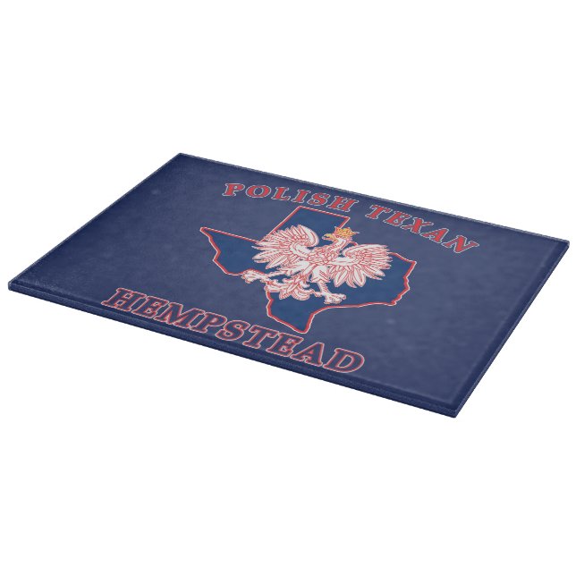 Hempstead Polish Texan Schneidebrett (Ecke)