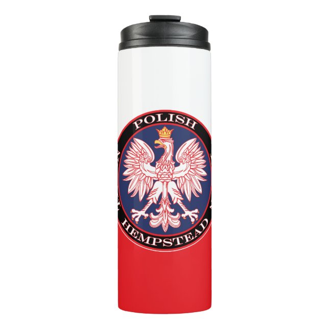 Hempstead Round Polish Texan Thermosbecher (Vorderseite)