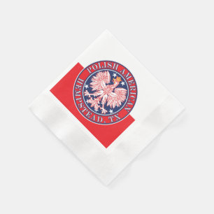 Hempstead Texas Polnischer Adler Serviette