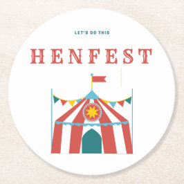 Hen Fest Paper Untersetzer