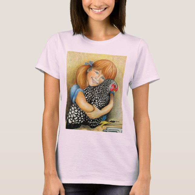 Hen Hugger T-Shirt (Vorderseite)
