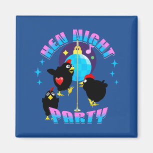 Hen Night Party Funny Junggeselinnen-Abschied Magnet