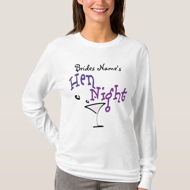 Hen Night T-Shirt (Vorderseite)