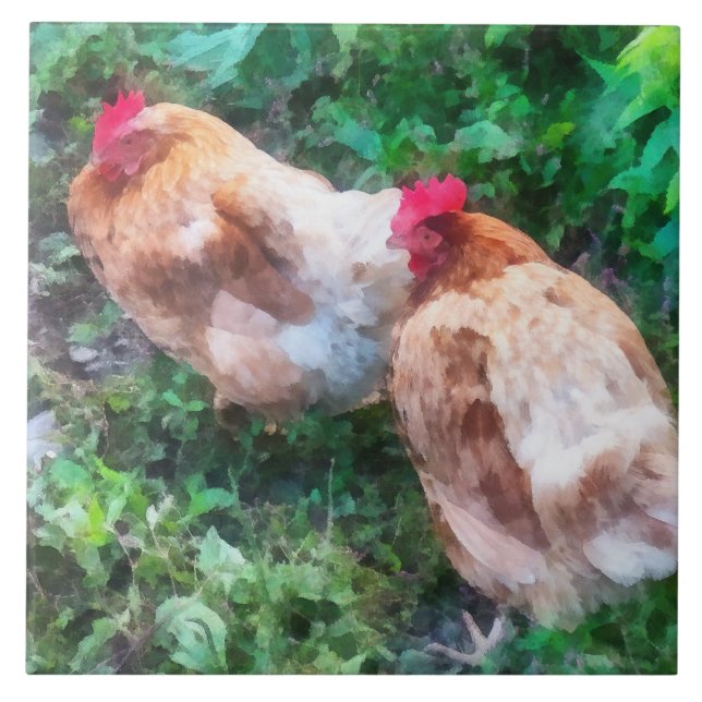 Hen Party Fliese (Vorderseite)