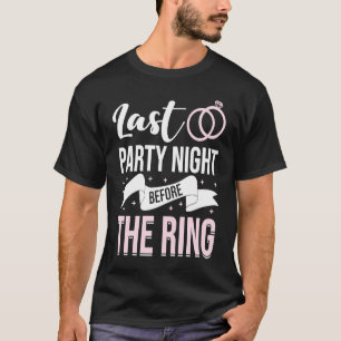 Hen Party Hochzeit Verheiratete Bachelor-Braut zu T-Shirt