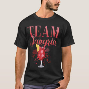 Hen Party Team Sangria Cocktail für Barkeeper T-Shirt
