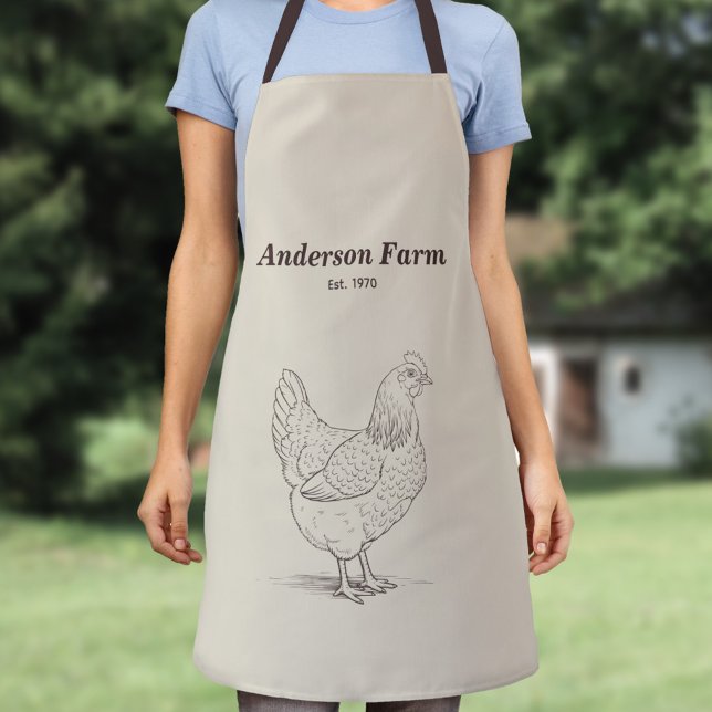 Hen Schürze (Farm Hen Apron)
