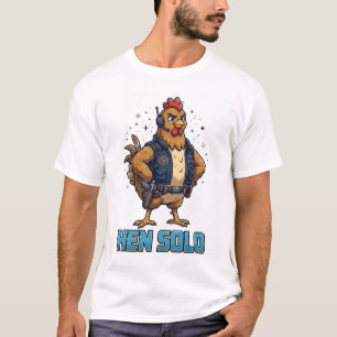 HEN SOLO Lustiges Hühner-T-Shirt T-Shirt