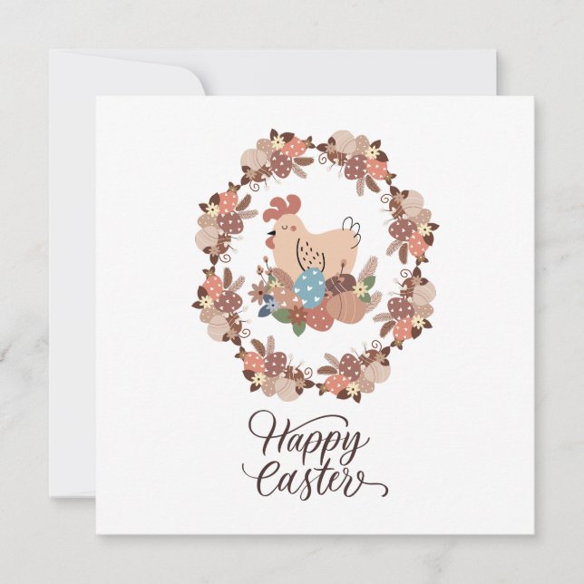 Hen und Ostereier Happy Oaster (Vorderseite)