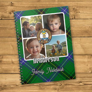 Henderson Familienfoto-Collage Notizblock