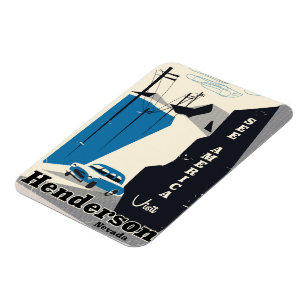 Henderson Nevada USA Reiseplakat Magnet
