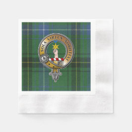 Henderson Tartan & Abzeichen Serviette