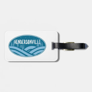 Hendersonville North Carolina Außenbereich Gepäckanhänger