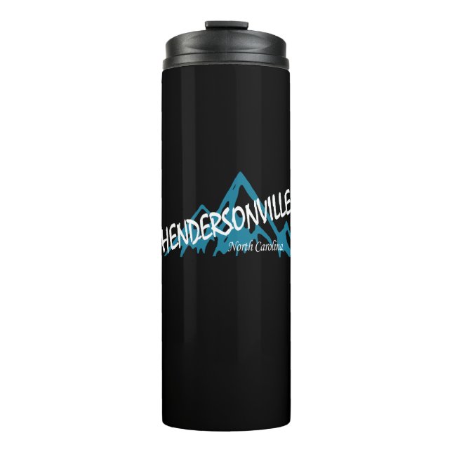 Hendersonville North Carolina Mountains Thermosbecher (Vorderseite)