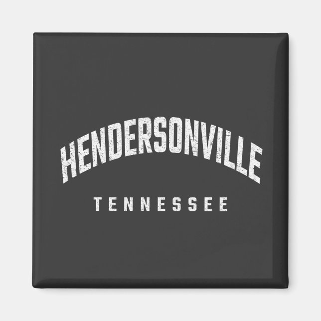 Hendersonville Tennessee TN Magnet (Vorne)